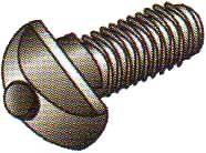 T-Slot Screw with Rubber Ball